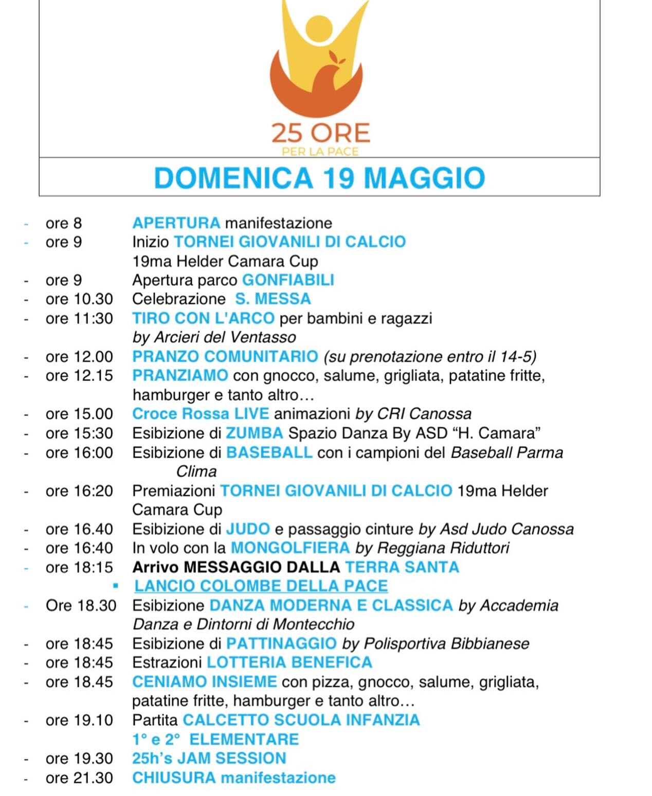 programma domenica 19-05-2024_vedi allegato pdf